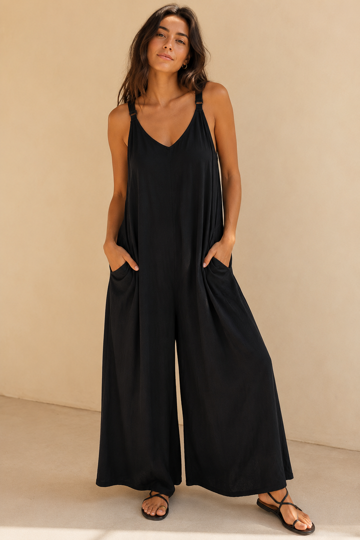 Veera | Väljä leveälahkeinen haalari