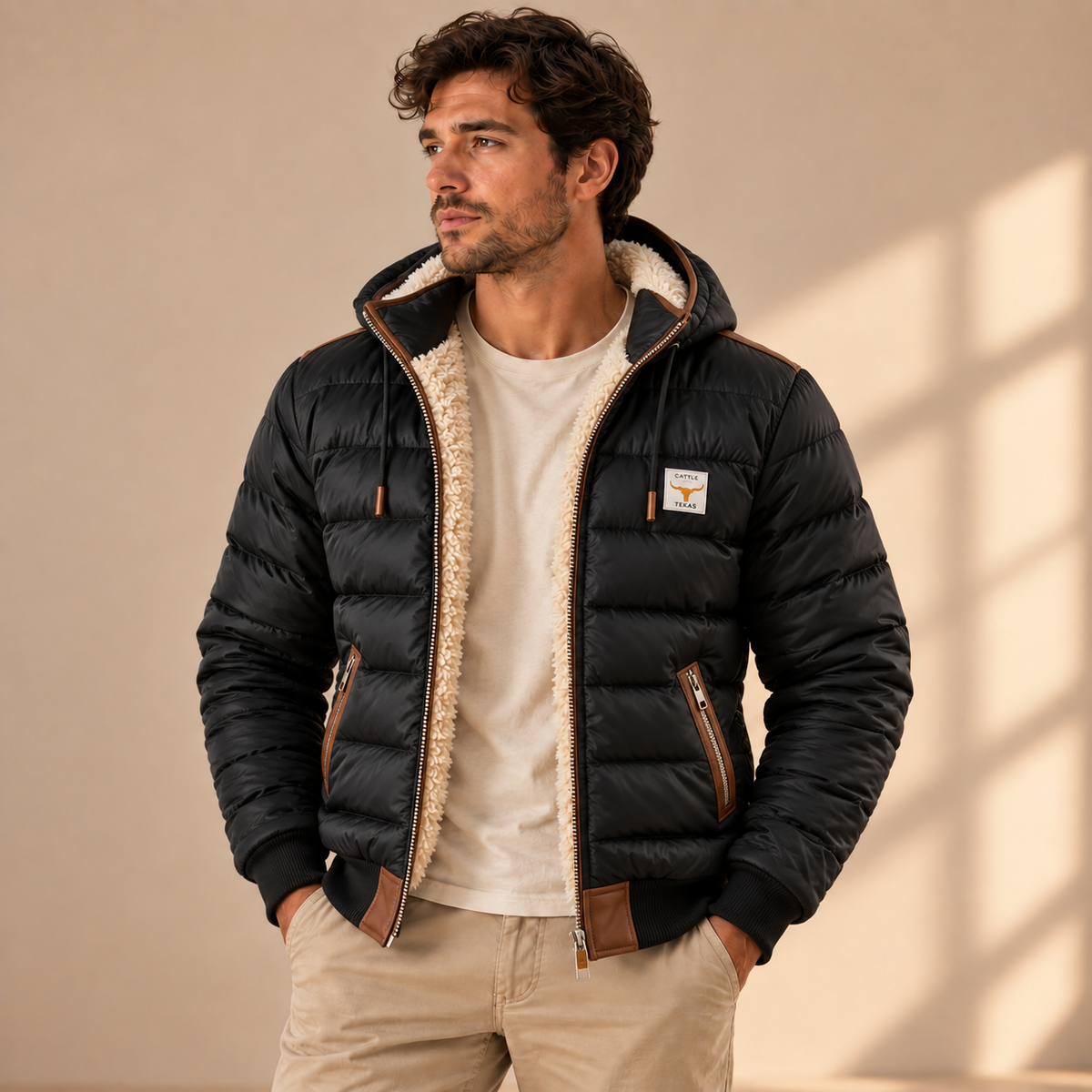 Laluna® | Lämmin sherpa-takki