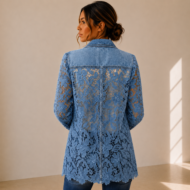 Alicia | Americana con Encaje Floral