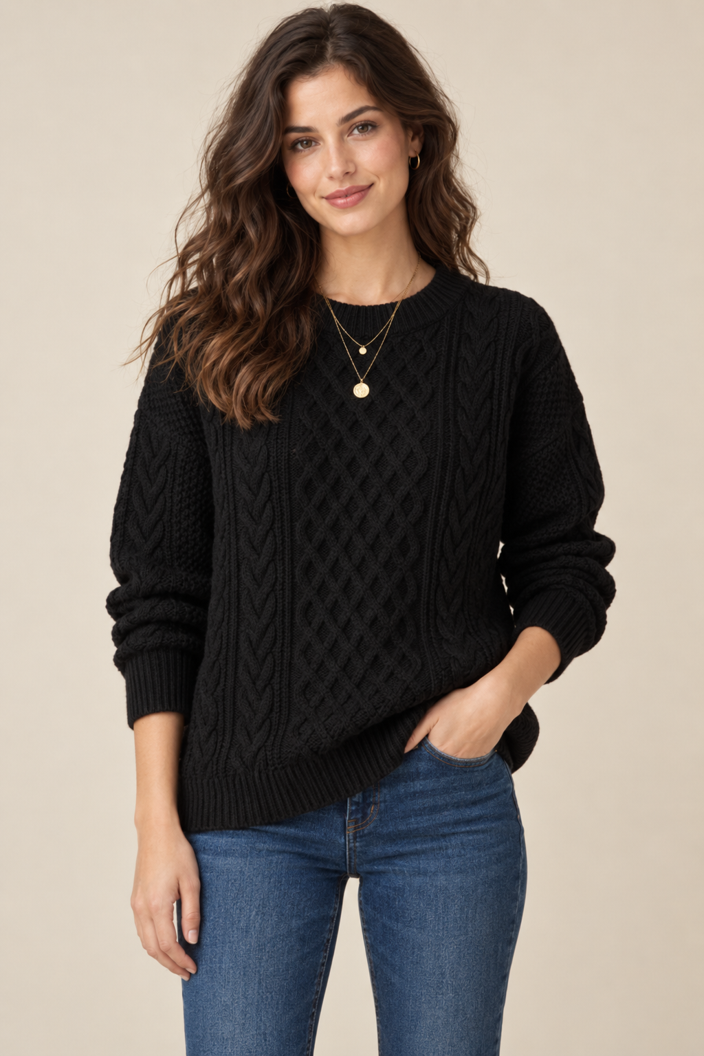 Lucienne | Runsas palmikkoneule