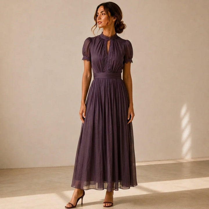 Cayetana™ | Vestido Largo de Gasa