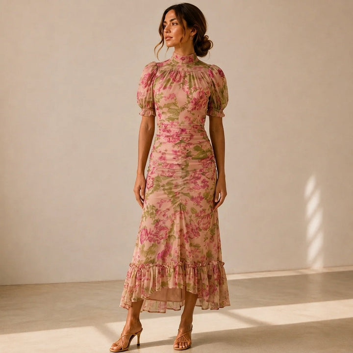 Felicidad™ | Vestido Floral de Rosas