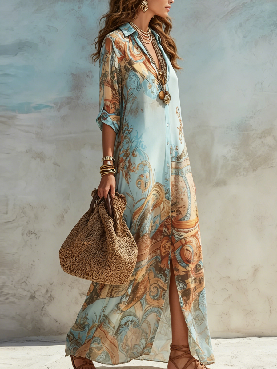 Sini - Välimeren paitamekko