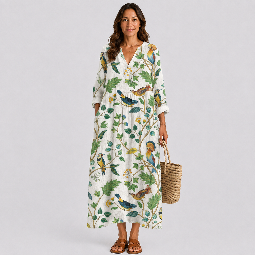 Eila | Kuvioitu kesämekko
